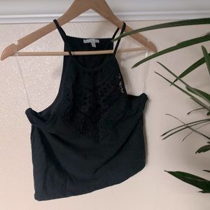2/$10 Basics - Black crop top